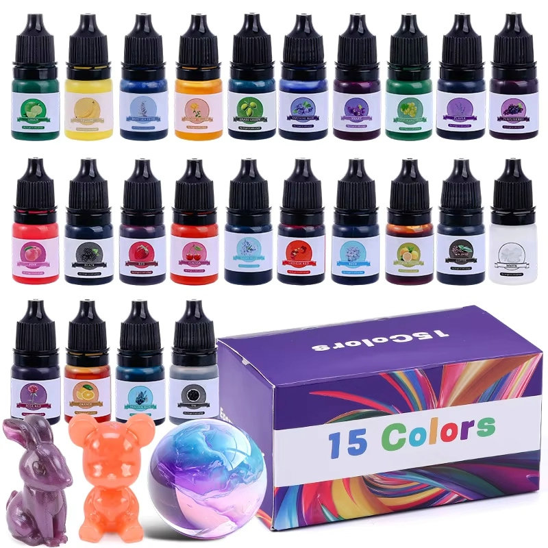 Resin Art And Jewelry - Pigmen Warna Resin Epoksi 24 Warna
