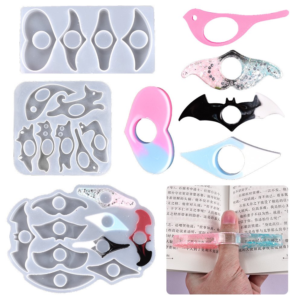 Resin Art Guide Book - DIY Kristal Cermin Silikon Cetakan Multi-gaya