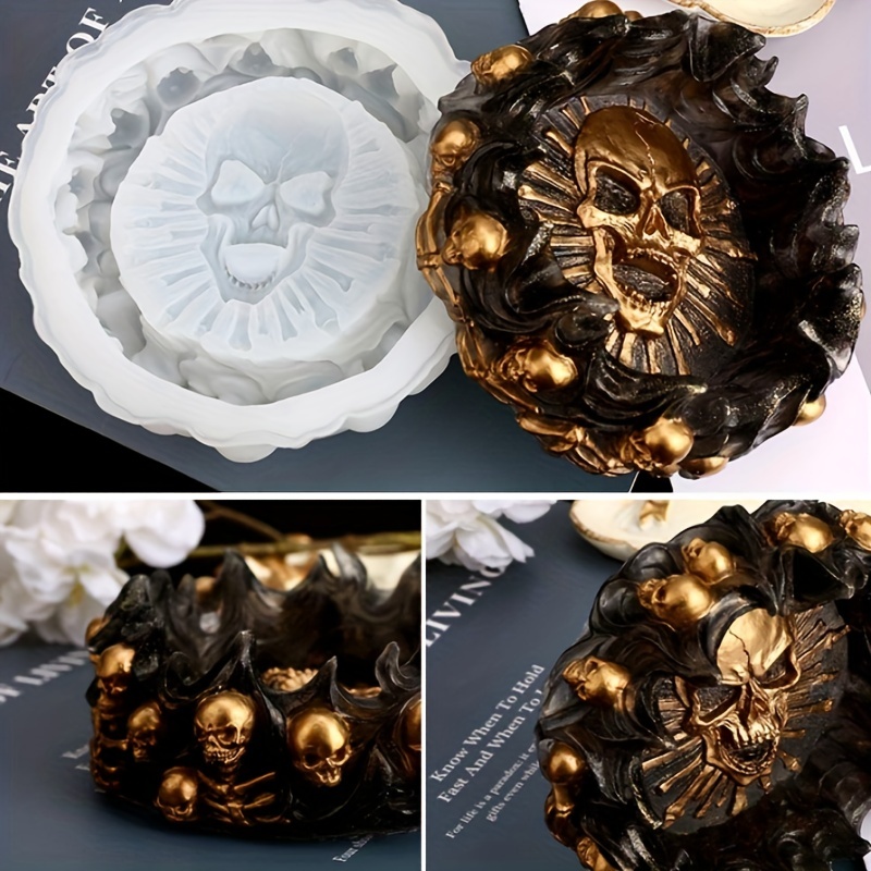 Resin Art Mould - Cetakan asbak, cetakan resin epoksi kerajinan
