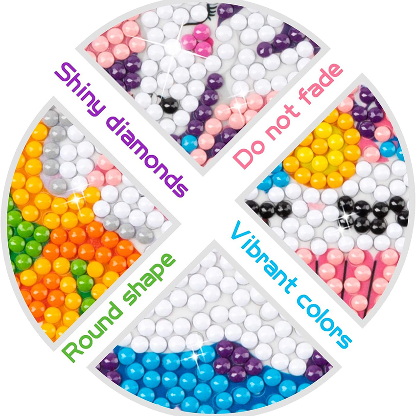 Stiker lukisan berlian 5D DIY  - Resin Art Sticker ulasan dan harga