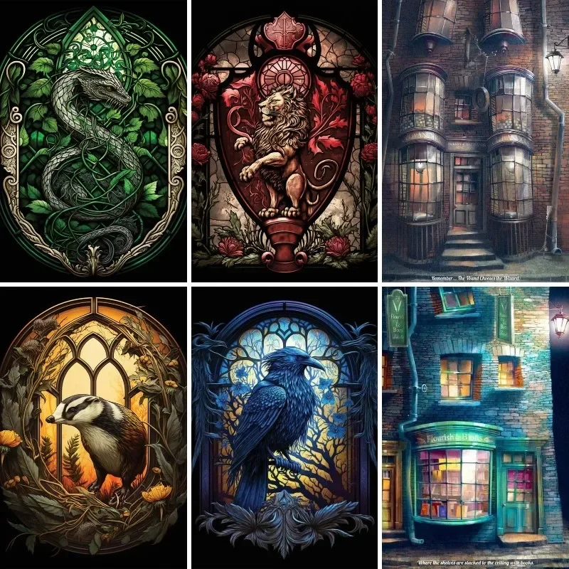 5D Diy lukisan berlian Wizardr - Resin Art Guide Book ulasan dan harga