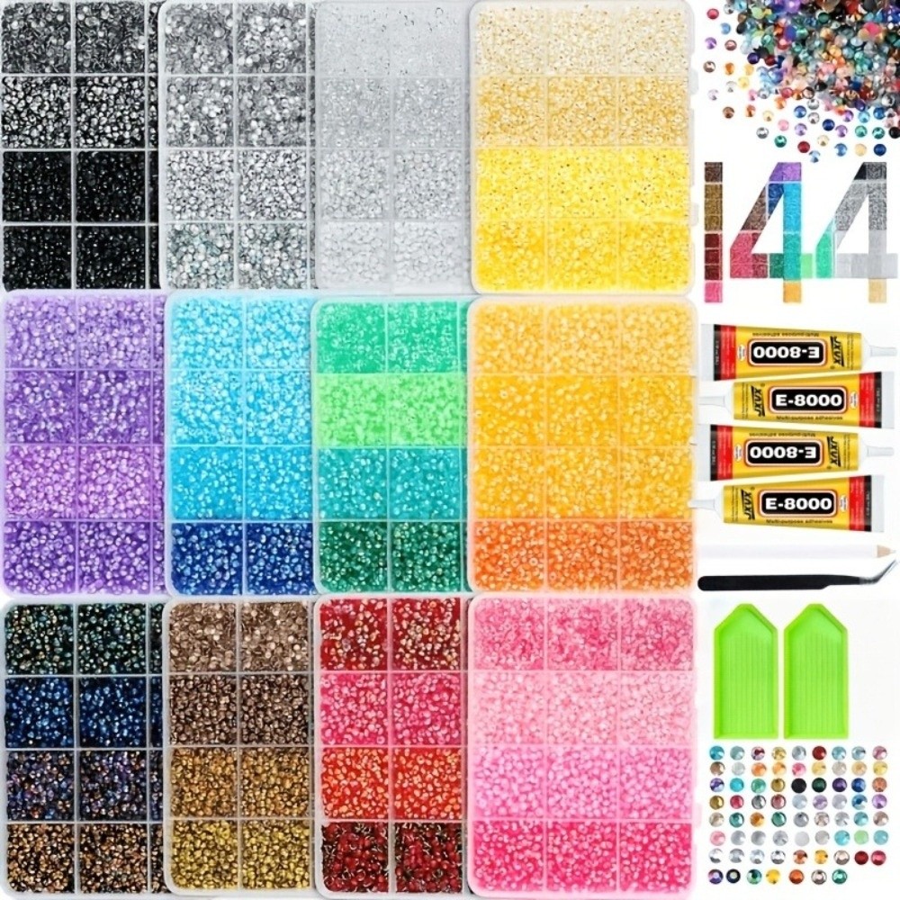 Kit Rhinestone Resin Multiwarn - Resin Art And Jewelry ulasan dan harga
