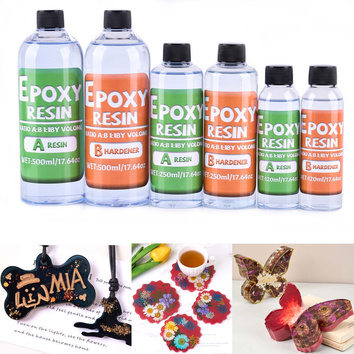 Kit Resin Epoksi Rasio 1:1 Ant - Resin Art Ratio ulasan dan harga