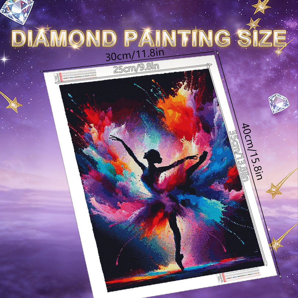 HUACAN 5d Diy Diamond Mosaic K - Resin Art Wallpaper ulasan dan harga
