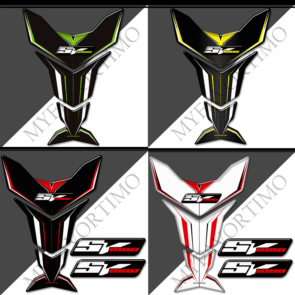 SV1000 bantalan tangki sepeda  - Resin Art Sticker ulasan dan harga