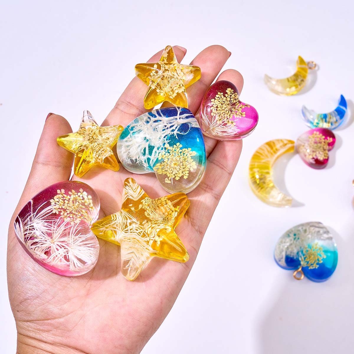 Cetakan Silikon Liontin Bintan - Resin Art Mould ulasan dan harga