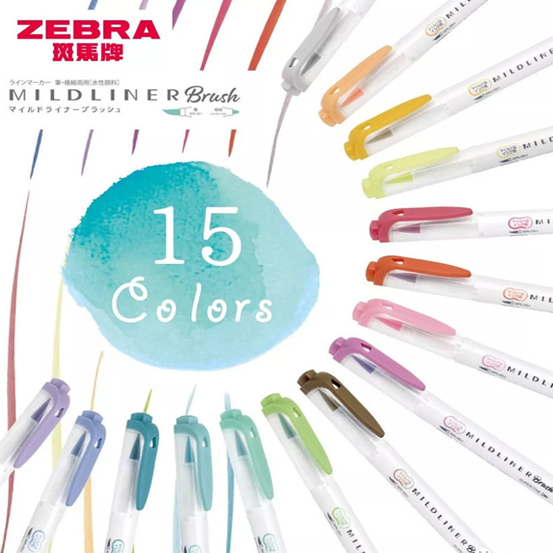 Pena Highlighter Mildliner ZEB - Zebra Pen Sarasa ulasan dan harga