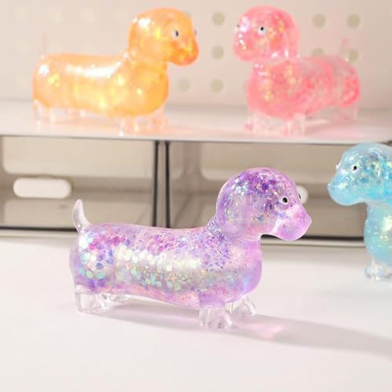 Boneka Dachshund Berkilauan, A - Resin Art And Deco ulasan dan harga