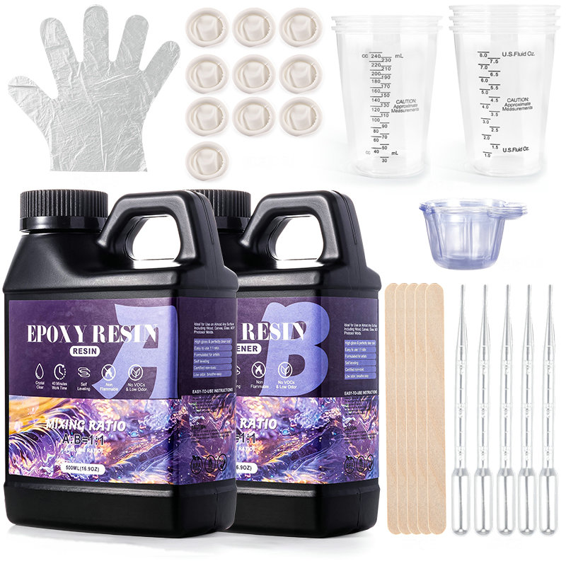 Kit Resin epoksi rasio 1:1, an - Resin Art Ratio ulasan dan harga