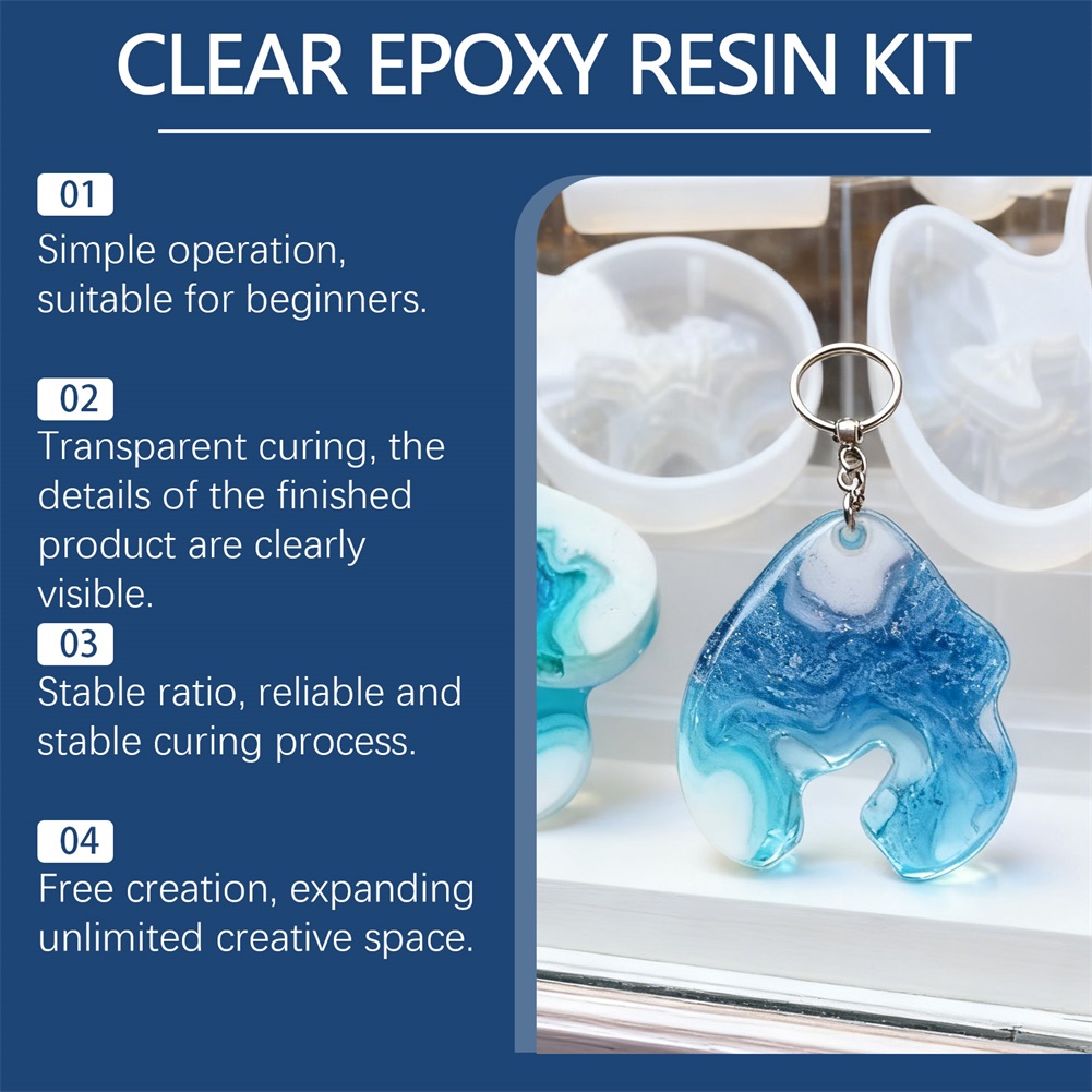 Resin Epoksi Kristal Bening DI - Resin Art Ratio ulasan dan harga