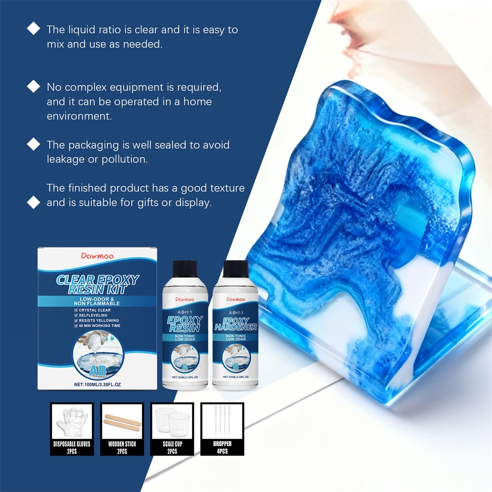 Resin Epoksi Kristal Bening DI - Resin Art Ratio ulasan dan harga