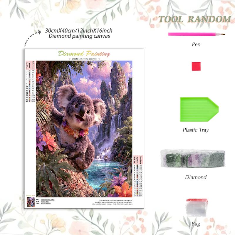CHENISTORY Koala 5d Diamond Pa - Resin Art Kit For Beginners ulasan dan harga
