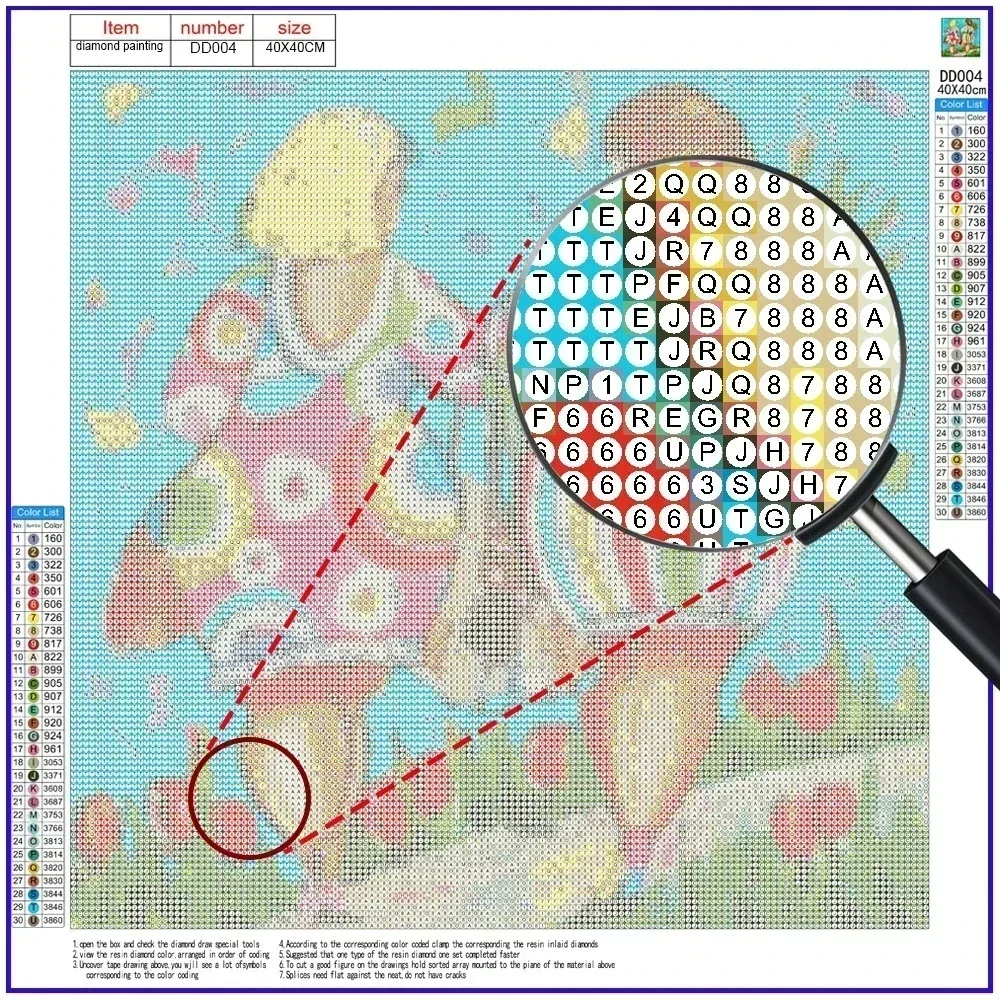 1 Buah Lukisan Berlian 5D Kart - Resin Art Sticker ulasan dan harga
