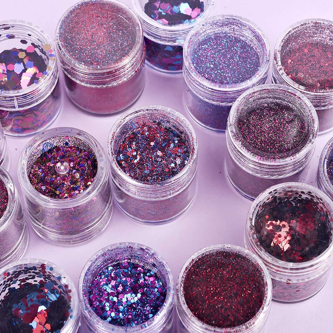 4/5 botol Bubuk Glitter Impian - Resin Art And Jewelry ulasan dan harga