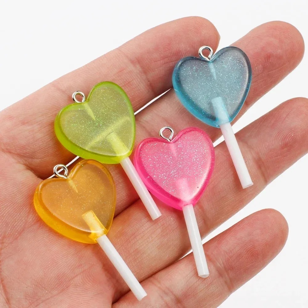 10Pcs Gantungan Resin Permen L - Resin Art And Deco ulasan dan harga