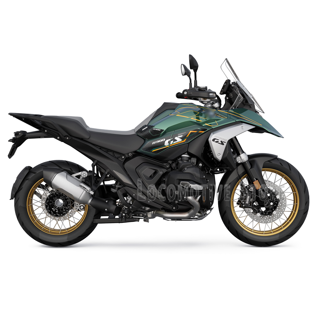 Aksesori sepeda motor BMW R 13 - Resin Art Sticker ulasan dan harga