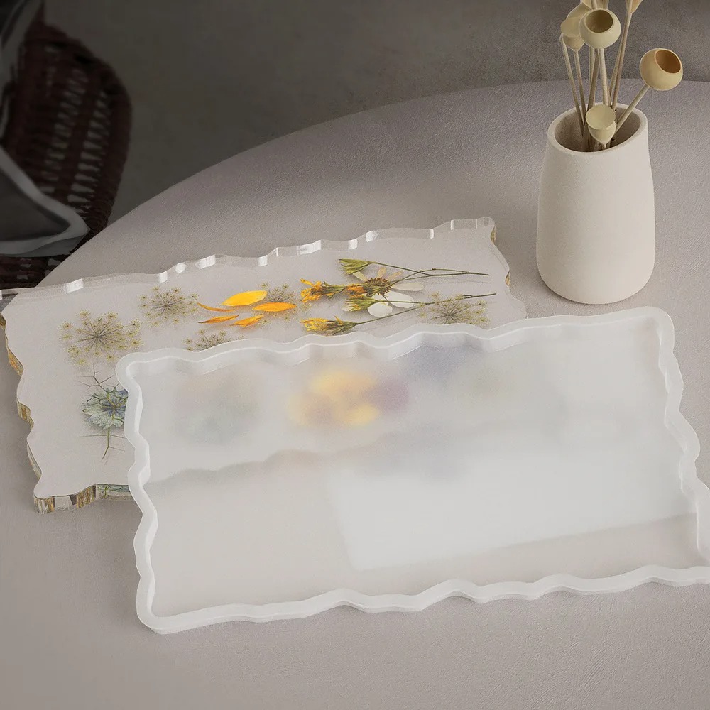 Baki Cetakan Silikon Resin Epo - Resin Art Coasters ulasan dan harga