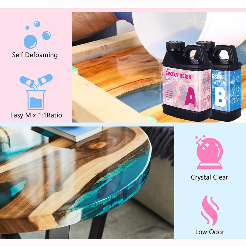 Kit Resin Epoxy Kristal Jernih - Resin Art And Jewelry ulasan dan harga